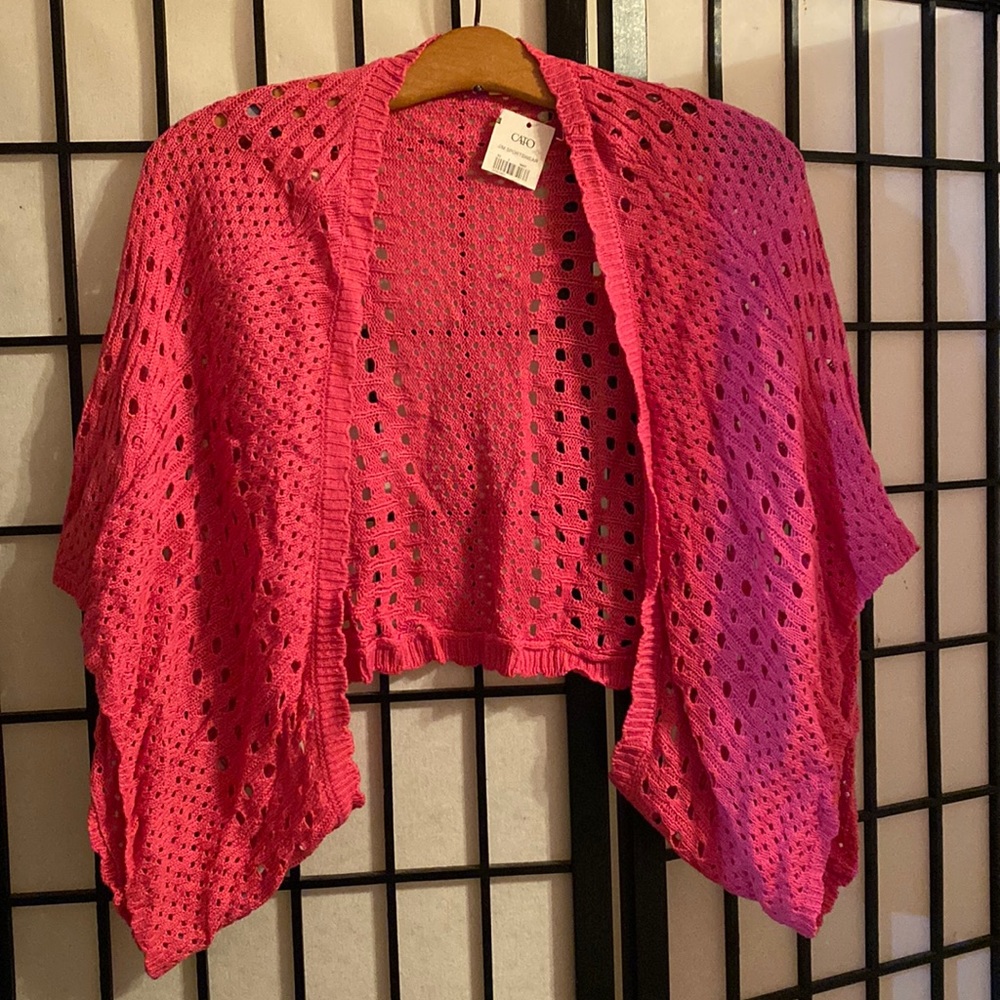 NWT Cato Crop Sweater Size XL